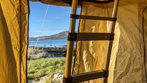 Jeep Renegade 4x4 with Roof Tent and Awning