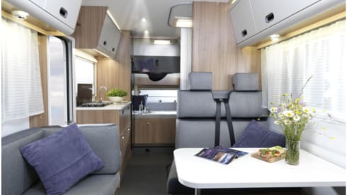 De Sunliving A70DK, super comfort – Genügend Platz für die ganze Familie!