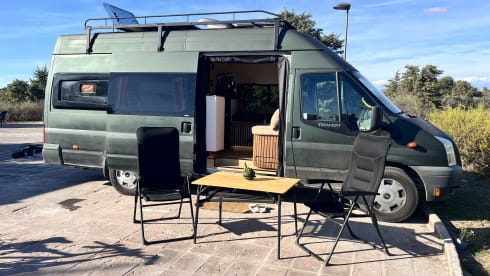 Snappie the van – camper furgonato autosufficiente