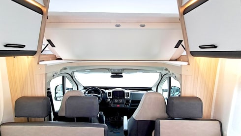 De Sunliving A70DK, super comfort – Genügend Platz für die ganze Familie!