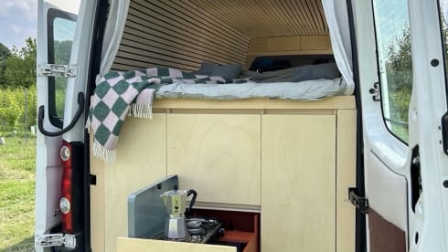 Volkswagen gezinscamper (volledig uitgerust) – 4-seater Volkswagen bus from 2016