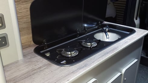 Cherry – Our luxurious 2 berth, 4 belts!