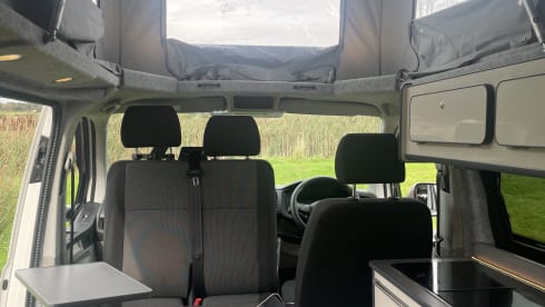 4 berth Volkswagen campervan from 2018