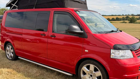 Ernest  – 4 berth Volkswagen campervan from 2008