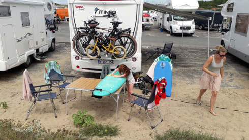 Freedom on wheels! Luxurious spacious motorhome with all amenities
