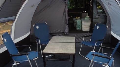 Happy Camper – Luxury 4/5p bus camper Volkswagen Multivan from 2008