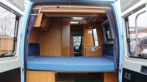 Comfortable camper bus