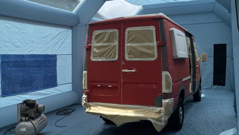 4p Mercedes-Benz campervan uit 2002