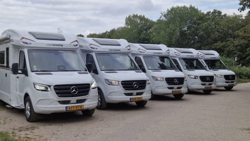 Mooi Mercedes Benz 4 p, van 2025 – Mercedes-Benz semi-intégrée à 4 places à partir de 2025