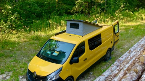 KIWI GOLD (6) – Renault Trafic Eco bus camper completely self-sufficient