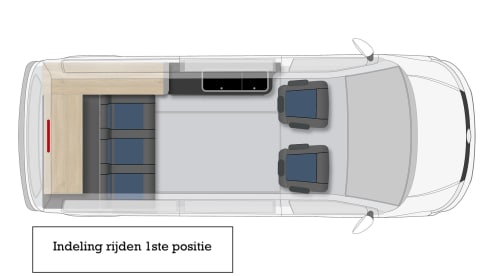 Yellow Submarine – Bus camper VW T5 Extended - Just like a car