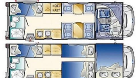 Rimor Laju – Spacious and new family camper for max. 6 people