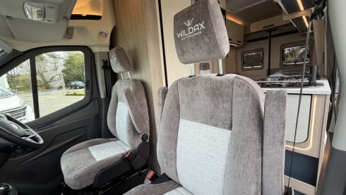 Meteor – 2-persoons campervan, andere modellen vanaf 2026