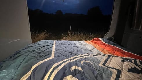 ON BEACH – 4 berth Volkswagen campervan 2015