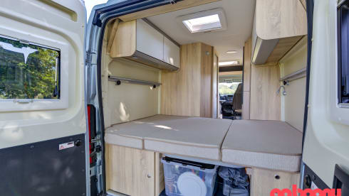 CamperVan 919 – Clever Vario Kids, 2 or 4 sleeping places, brand new, quiet engine!