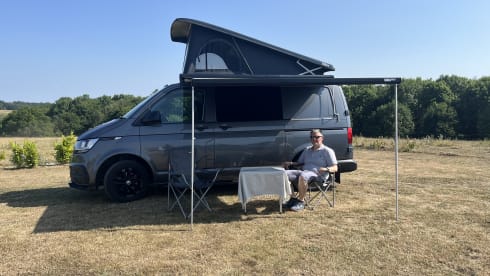 Jean  – 4 berth Volkswagen Transporter T6.1 POP Top campervan from 2020