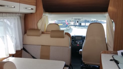 corado – With the family on a camper trip in this spacious Fiat