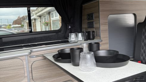 Bumblebee – 4 berth Ford campervan from 2019