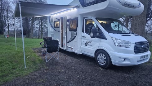 6 berth ford transit motorhome – 6 berth Chausson alcove from 2016