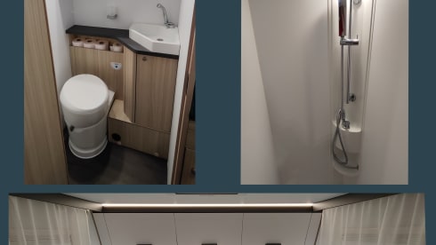 Casita on Wheels –  Luxury 4/5p Sun Living semi-integrated from 2022 off-grid