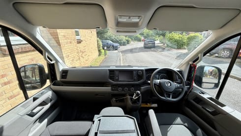 Crafty Crafter – 3 berth Volkswagen campervan from 2018