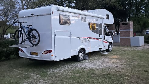 Fryske camper  – 4p Sunlight alcove from 2017
