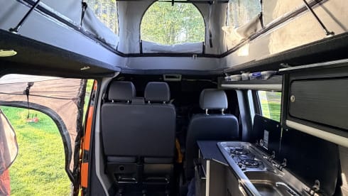 Nemo – 4 berth dog friendly campervan with Pop top