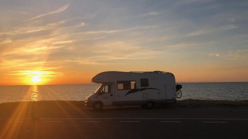 Complete family camper Fiat 7 people