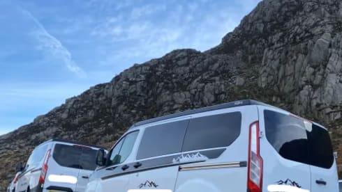 4 berth Ford transit custom 2014