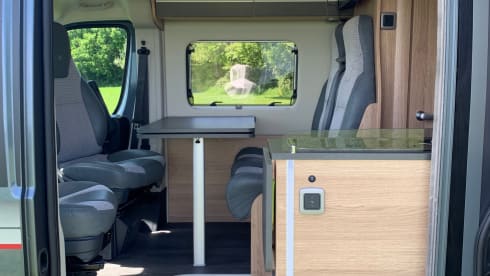 2-4 berth 2023 model deceptively spacious campervan