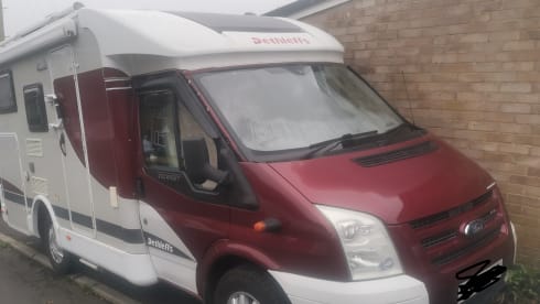 BiBi – Festival Friendly - 4 berth Dethleffs Globevan 2008 Reduced Price