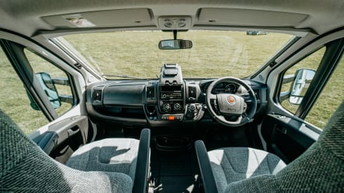 H12 – Fiat Dethleffs Just 90 Ideal family van or 2 couples