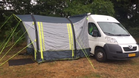 Peugeot Boxer L1H2 bus camper, perfect for a quick getaway.