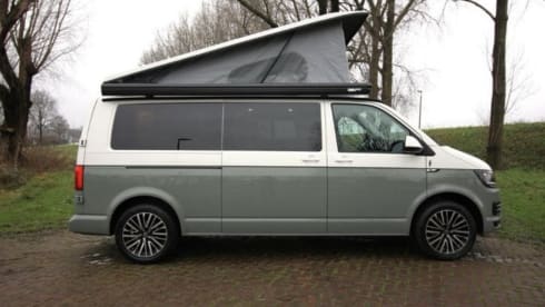 Woodpecker Groen – 4p Volkswagen campervan from 2019