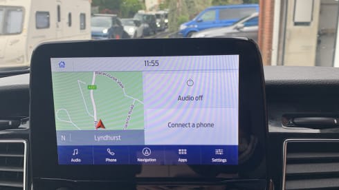 Scarlet The dormobile – Camper Ford a 4 posti letto del 2021