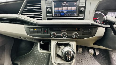 4 berth Volkswagen Transporter campervan from 2020