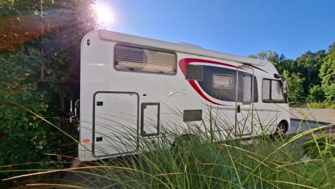 Bürstner Viseo i690G integraal camper 4 pers. automaat+fietsendrager