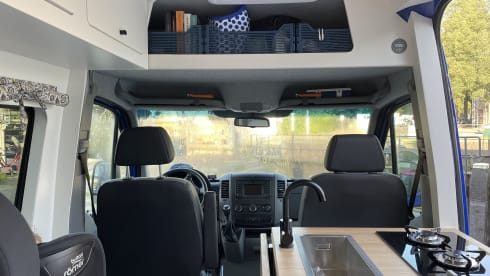 Volkswagen bus for duo or small family ready for a new road trip
