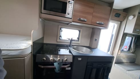 Motorhome by the sea