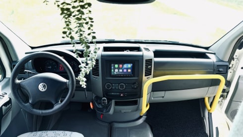 Blanco – 2p Volkswagen bus uit 2008
