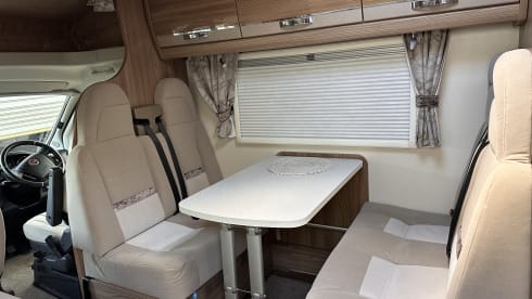 6 berth/6 seats Fiat Ducato from 2016