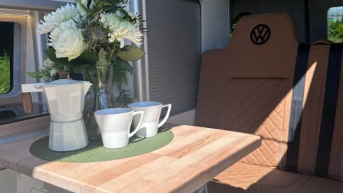 Loch & Leaf – VW Transporter T6.1 de luxe ︱Explorez l'Écosse avec style ︱Entièrement équipé