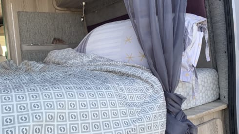 FreedaFreedom – Delightful 3 berth Peugeot boxer campervan from 2023