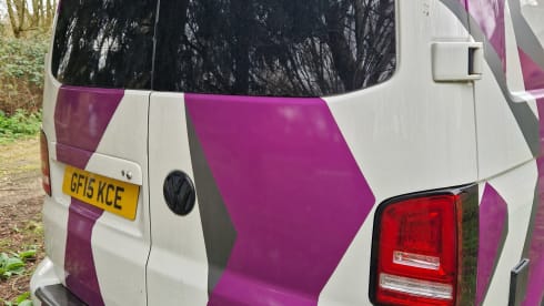 4 berth Volkswagen campervan from 2015