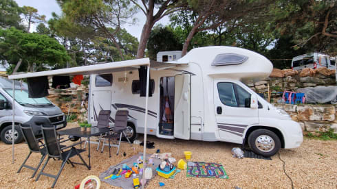 5p Fiat alcove uit 2011