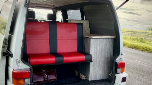 Kasper – Classic 90s VW T4 with heating & wood panelling - Penrith / Lake District 