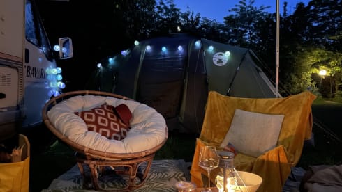 Bessy – Beautiful Hippie Camper Frankia Bavaria Fiat Ducato 2.5 TDI 