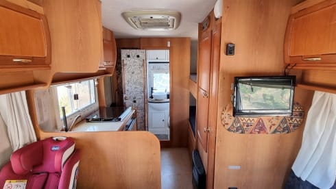 Camper Mansardato in ottime condizioni