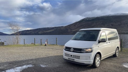 4 berth Volkswagen campervan from 2018