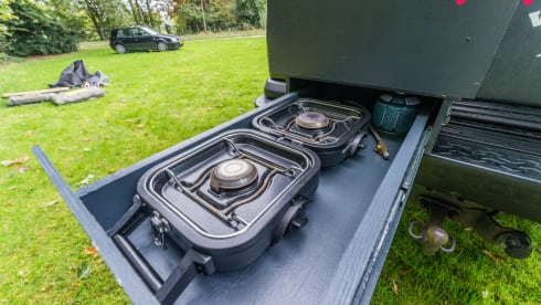 Charles  – Land Rover Disco II met rooftop tent